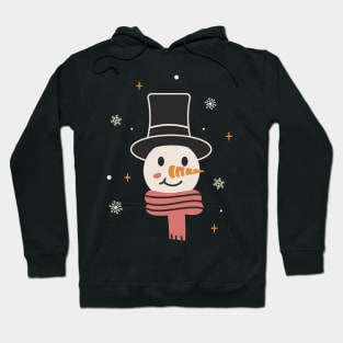 Happy snowman winter Hoodie